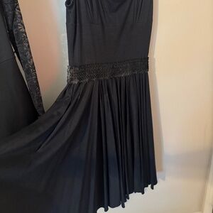 Dianne von Fursteberg black dress
